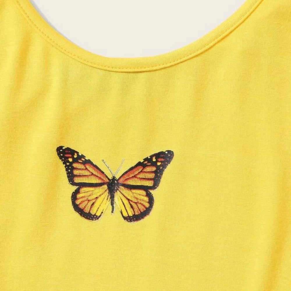 Butterfly Stretch Dress - Picture 6 of 8